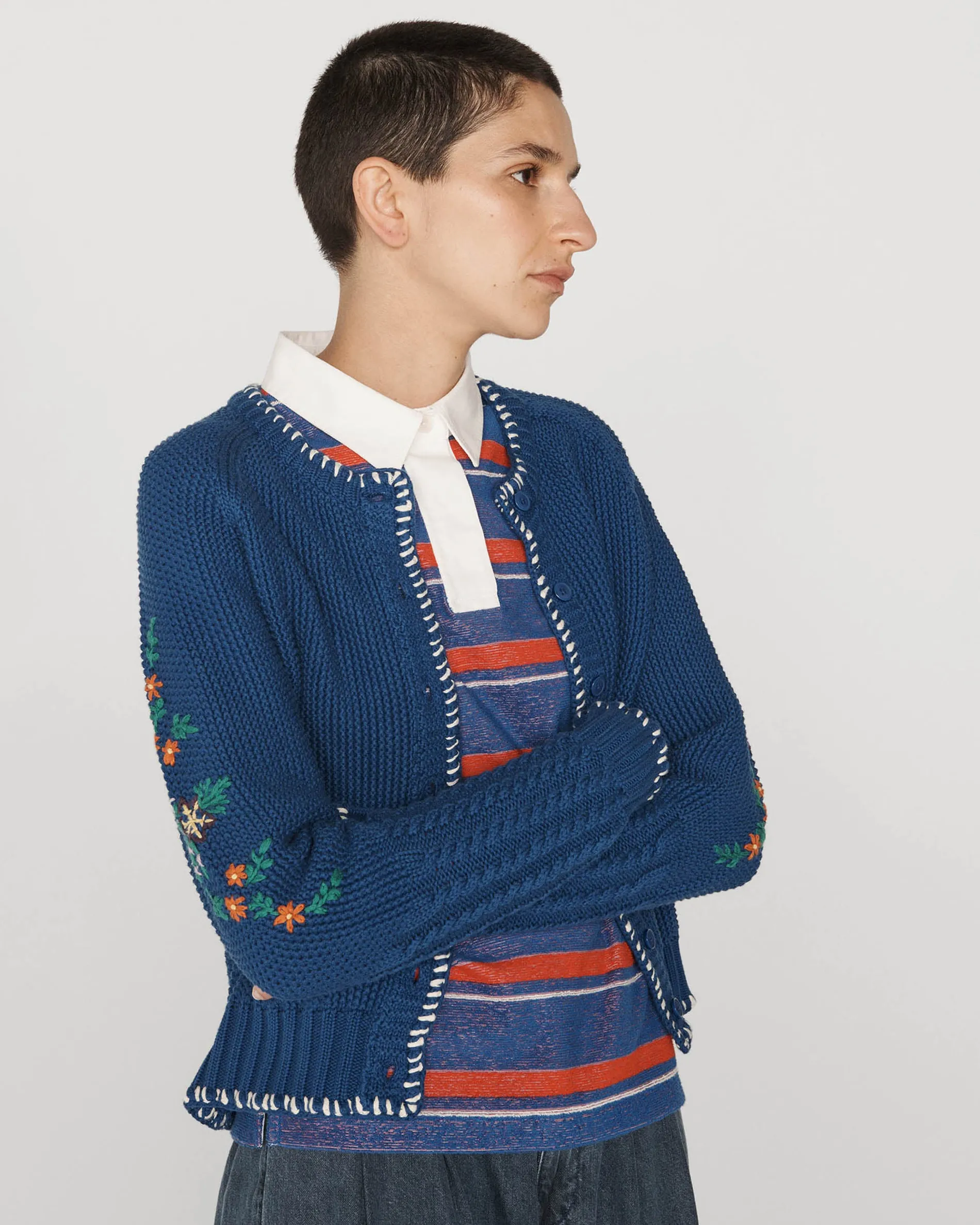 Women YMC Lotus Cardigan