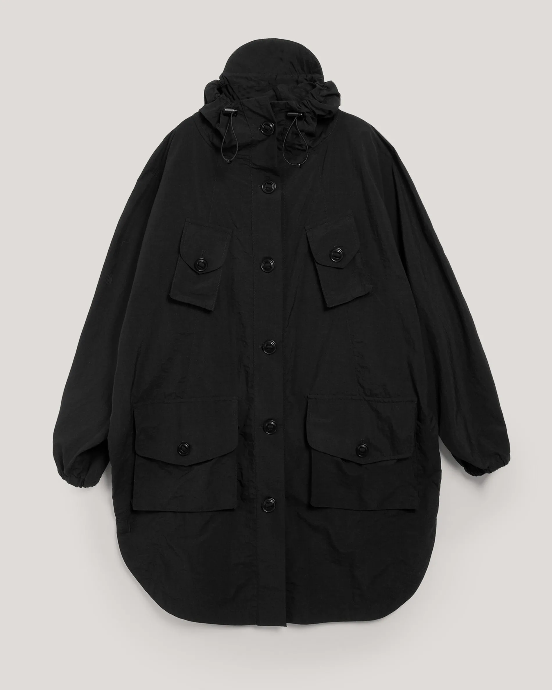 Women YMC Pala Poncho Hooded Coat