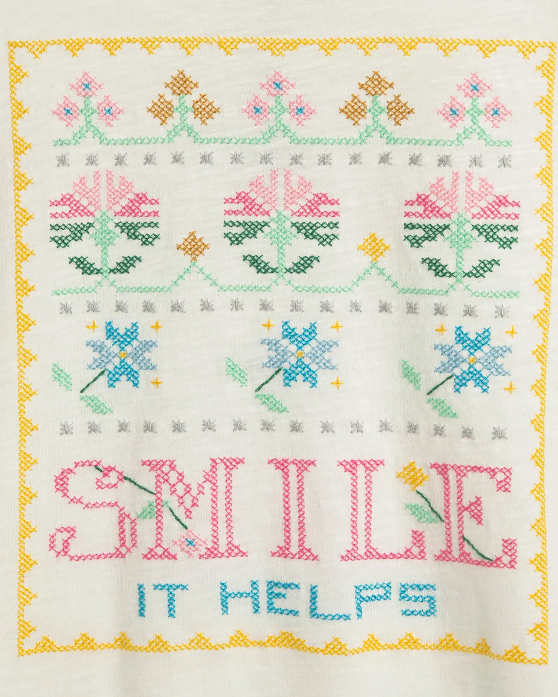 Women YMC Smile T-Shirt